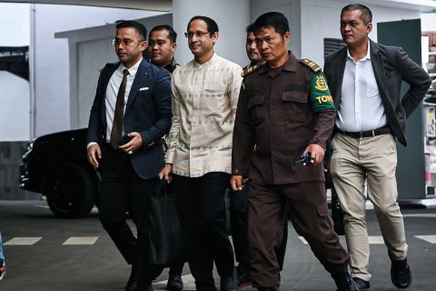 Kejagung periksa Nadiem Makarim sebagai saksi kasus pengadaan sistem chromebook di Kemendikbudristek