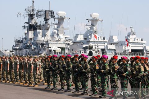 Latma CARAT 2025 diikuti prajurit TNI AL, prajurit AL dan Korps Marinir Amerika Serikat