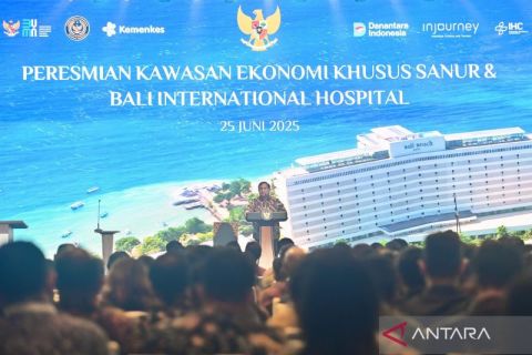 Presiden resmikan KEK Kesehatan Sanur dan Bali International Hospital