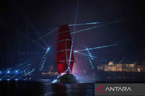 Scarlet Sails Festival di St. Petersburg