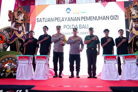 Kapolri cek fasilitas dan pastikan kebersihan di SPPG Polda Bali