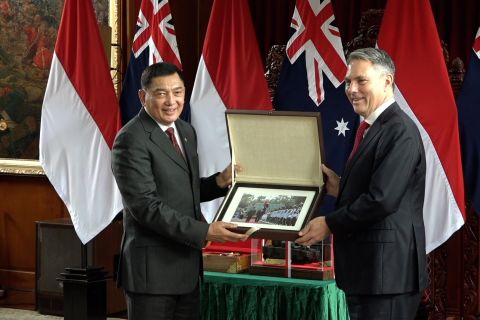 Terima Menhan Australia, Sjafrie beberkan kesiapan kerja sama militer