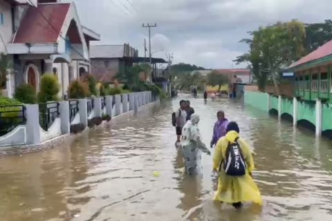 Lima desa di Kabupaten Halmahera Selatan dilanda banjir