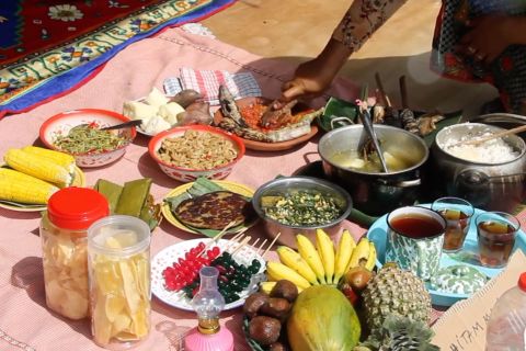 Mengenal tradisi nasi bekepor khas Kutai Kertanegara