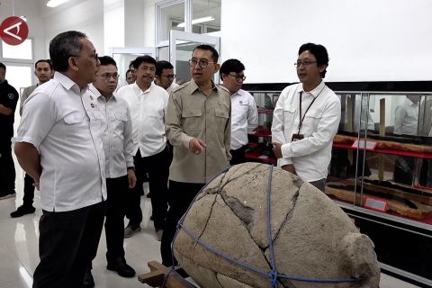 Menbud tinjau fasilitas arkeologi BRIN untuk dukung repatriasi artefak