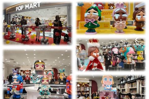 CRYBABY jadi fokus utama di gerai terbaru POP MART Indonesia