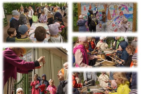 Keceriaan penuhi St. Petersburg Rusia di Hari Anak Sedunia