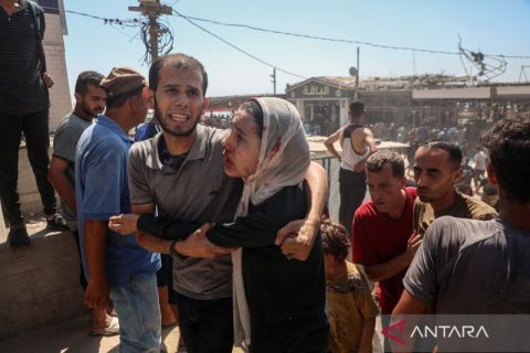 Israel serang kafe ramai pengunjung di Palestina, 34 warga tewas