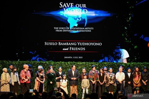 SBY luncurkan video musik Save Our World