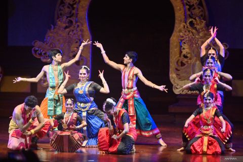 Pementasan tarian India pada Bali World Culture Celebration sebagai bentuk persahabatan Indonesia-India