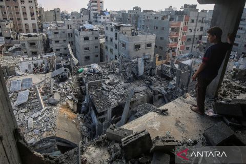 Serangan Israel terus berlanjut, ratusan rumah di Palestina hancur lebur