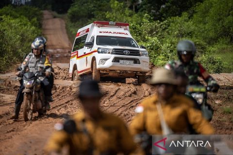 Layanan jemput bola program Cek Kesehatan Gratis di Kampung Bonggai Merauke