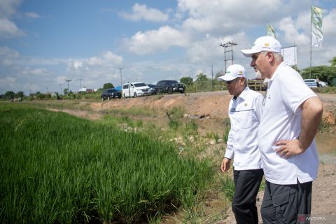 Kunjungan Menteri Pertanian Palestina ke Ogan Ilir