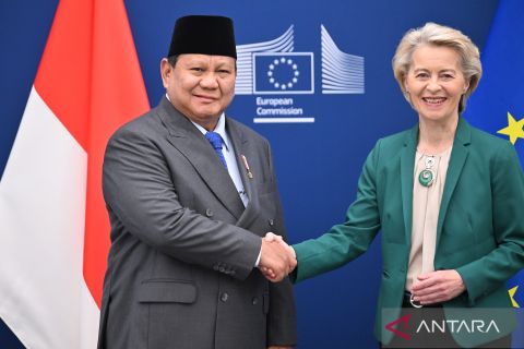 Presiden Prabowo temui Presiden Komisi Eropa Ursula von der Leyen