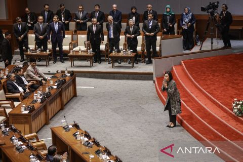 Pemerintah sampaikan tanggapan terhadap pandangan fraksi soal RUU Pertanggungjawaban atas pelaksanaan APBN 2024 di DPR