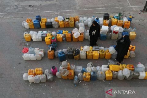 Warga Gaza Palestina makin kesulitan mendapatkan air bersih