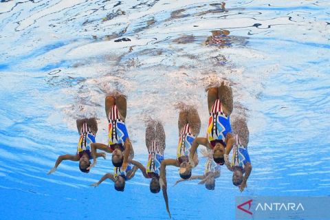 Intip aksi perenang indah Indonesia di Kejuaraan Dunia Akuatik