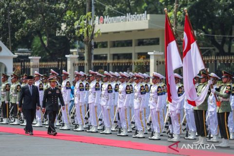 Wamenhan terima kunjungan Panglima Angkatan Bersenjata Singapura, ini hal-hal yang dibahas