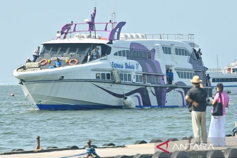 Kapal cepat Express Bahari 1F mulai beroperasi, Banyuwangi–Denpasar kini hanya 2,5 Jam