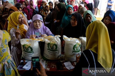 Bulog Serang salurkan bantuan beras 20 kilogram untuk 106 ribu penerima manfaat di Banten