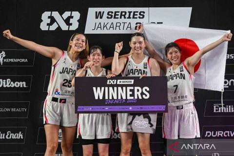 Jepang juara FIBA Women's Series Inaspro 3x3 Jakarta 2025 setelahkan kalahkan Australia dengan skor 21-13