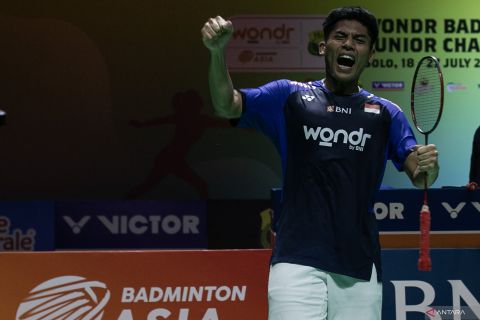 Moh Zaki Ubaidillah juarai nomor tunggal putra Badminton Asia Junior 2025