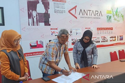 ANTARA Sulsel dan Imigrasi Parepare teken PKS