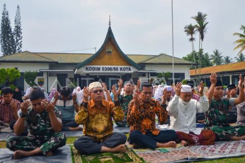 Shalat meminta hujan di Limapuluh Kota