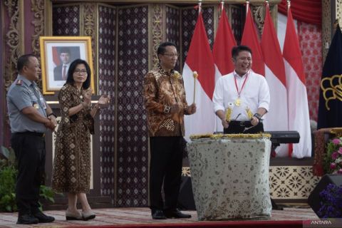 Peresmian pos bantuan hukum Desa dan Kelurahan di Palembang