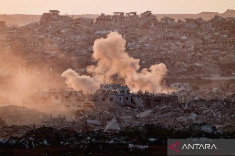 Kota Gaza hancur lebur akibat serangan Israel, begini kondisinya sekarang