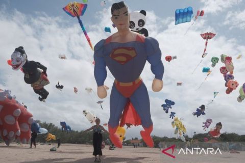 International Kite Festival at Mertasari Beach, Bali