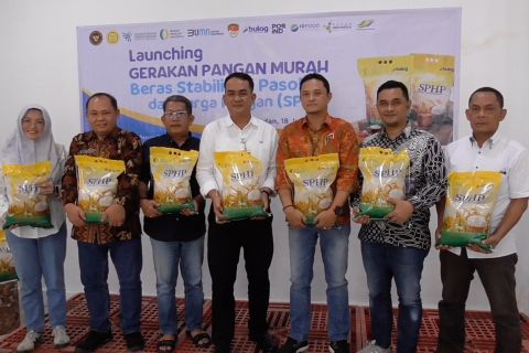 Bulog Sumut distribusikan beras SPHP melalui Gerakan Pangan Murah