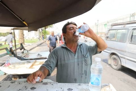 Panas ekstrem landa Irak, suhu di atas 50 derajat Celcius