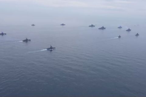 Angkatan Laut Rusia gelar latihan militer skala besar