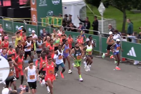 Half Marathon Bogota ke-25 digelar di ibu kota Kolombia