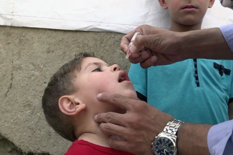 Kampanye vaksinasi polio di Afghanistan, lindungi 7,3 juta anak balita