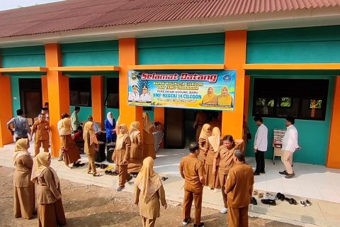 Penuhi kebutuhan ruang kelas, Pemkot resmikan gedung SMPN 14 Cilegon