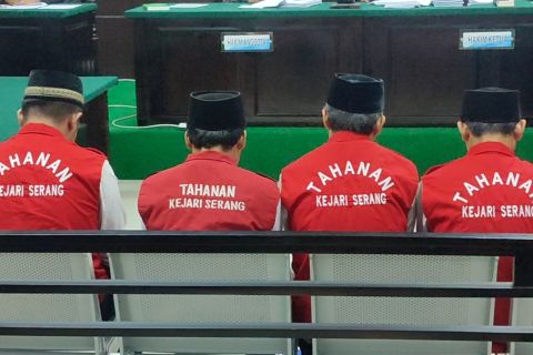 PN Serang Kelas IA vonis ringan 8 terdakwa kasus pabrik pil PCC