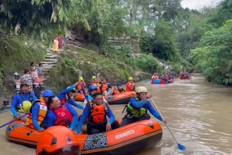 Susur kali, Gubernur Banten: penanganan sampah tanggungjawab bersama