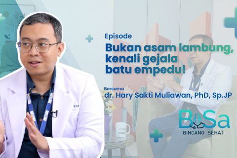 Bincang Sehat: Bukan asam lambung, kenali gejala batu empedu