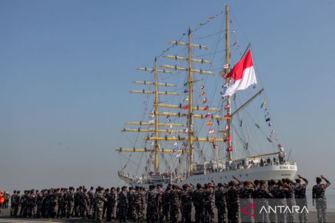 Pemberangkatan Satgas Latihan Praktek Pelayaran Kartika Jala Krida
