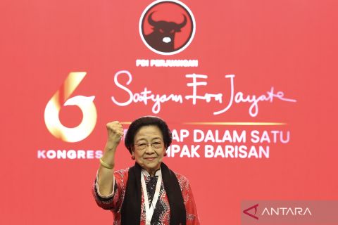 Hari kedua Kongres ke-6 PDI Perjuangan