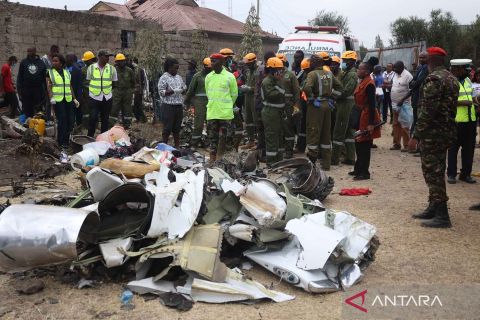 Enam tewas dalam kecelakaan pesawat di Kenya
