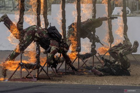 Sejumlah atraksi akan ramaikan Upacara Gelar Pasukan Operasional dan Kehormatan Militer