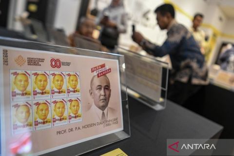 Para pendiri bangsa kini diabadikan dalam perangko
