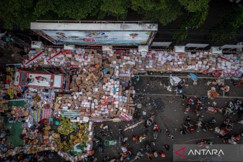 Menjelang aksi demo besar-besaran di Pati, bantuan logistik mulai berdatangan