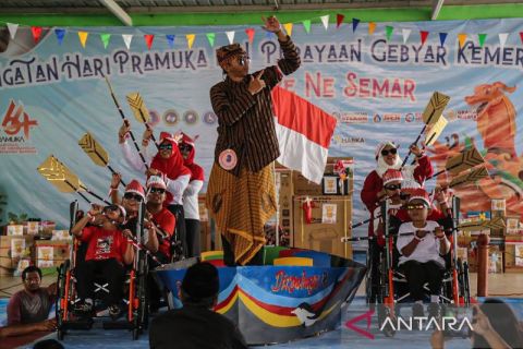 Gebyar kemerdekaan di SLB Semarang, rayakan HUT RI dan Hari Pramuka
