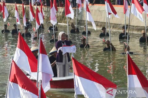 Begini suasana semarak upacara HUT Kemerdekaan RI di berbagai daerah di Indonesia