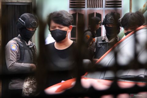 Polisi geledah rumah terduga teroris di Dumai