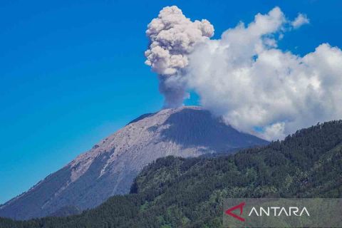 Gunung Semeru alami aktivitas vulkanik 41 kali gempa letusan